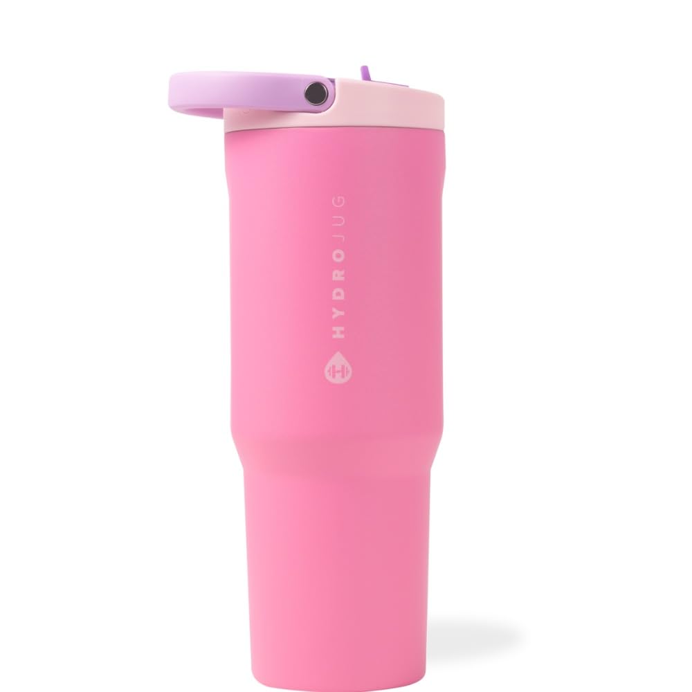 HydroJug Sport 20 oz Insulated Stainless Steel Water Bottle, Primrose