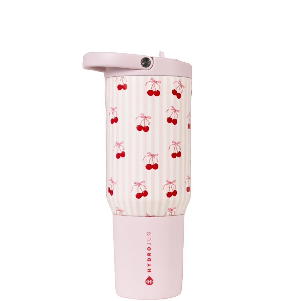 HydroJug Sport 20 oz Insulated Stainless Steel Water Bottle, Primrose
