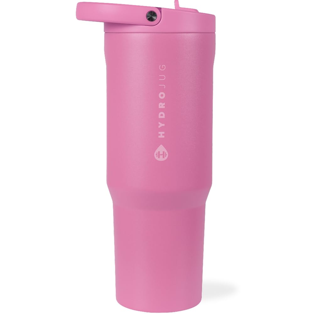 HydroJug Sport 20 oz Insulated Stainless Steel Water Bottle, Primrose