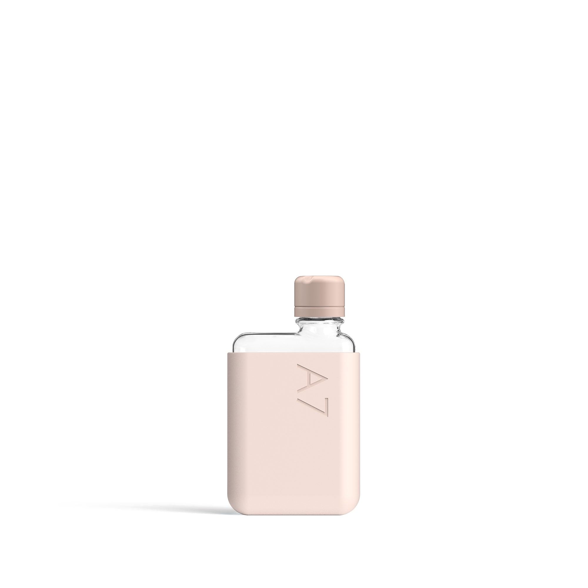 memobottle SLIM (Sea Mist) Bundle - 15oz (450ml) - Bottle, silicone sleeve & lid | Sleek, Slim & Flat Water Bottle for Bags & Laptops | BPA Free Tritan | Modern, Minimalist | Ideal for Daily Use