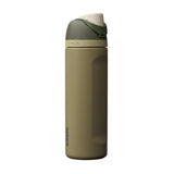 Owala FreeSip Stainless Steel Water Bottle 24 oz Very, Very Dark