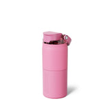 BrüMate Rise 25oz Water Bottle With 100% Leakproof Covered Silicone Straw | Insulated Stainless Steel Water Bottle | Cup-Holder Friendly | Fast Flow | Soft Sip Silicone Spout | BPA-Free (Sage)