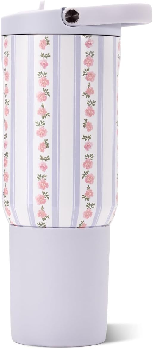 HydroJug Sport 20 oz Insulated Stainless Steel Water Bottle, Primrose