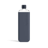 memobottle SLIM (Sea Mist) Bundle - 15oz (450ml) - Bottle, silicone sleeve & lid | Sleek, Slim & Flat Water Bottle for Bags & Laptops | BPA Free Tritan | Modern, Minimalist | Ideal for Daily Use