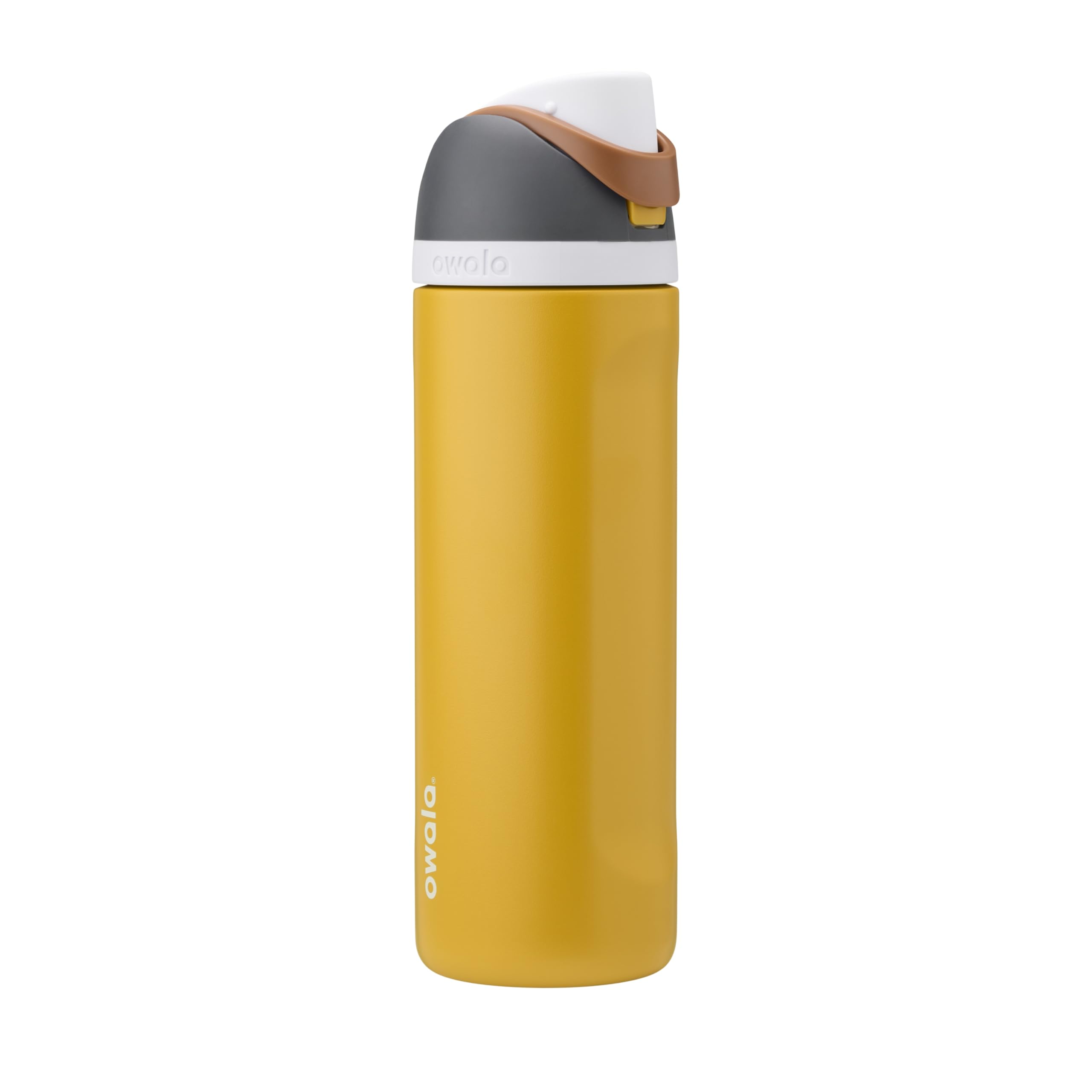 Owala FreeSip Stainless Steel Water Bottle 24 oz Very, Very Dark