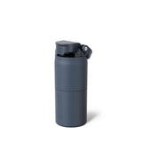 BrüMate Rise 25oz Water Bottle With 100% Leakproof Covered Silicone Straw | Insulated Stainless Steel Water Bottle | Cup-Holder Friendly | Fast Flow | Soft Sip Silicone Spout | BPA-Free (Sage)