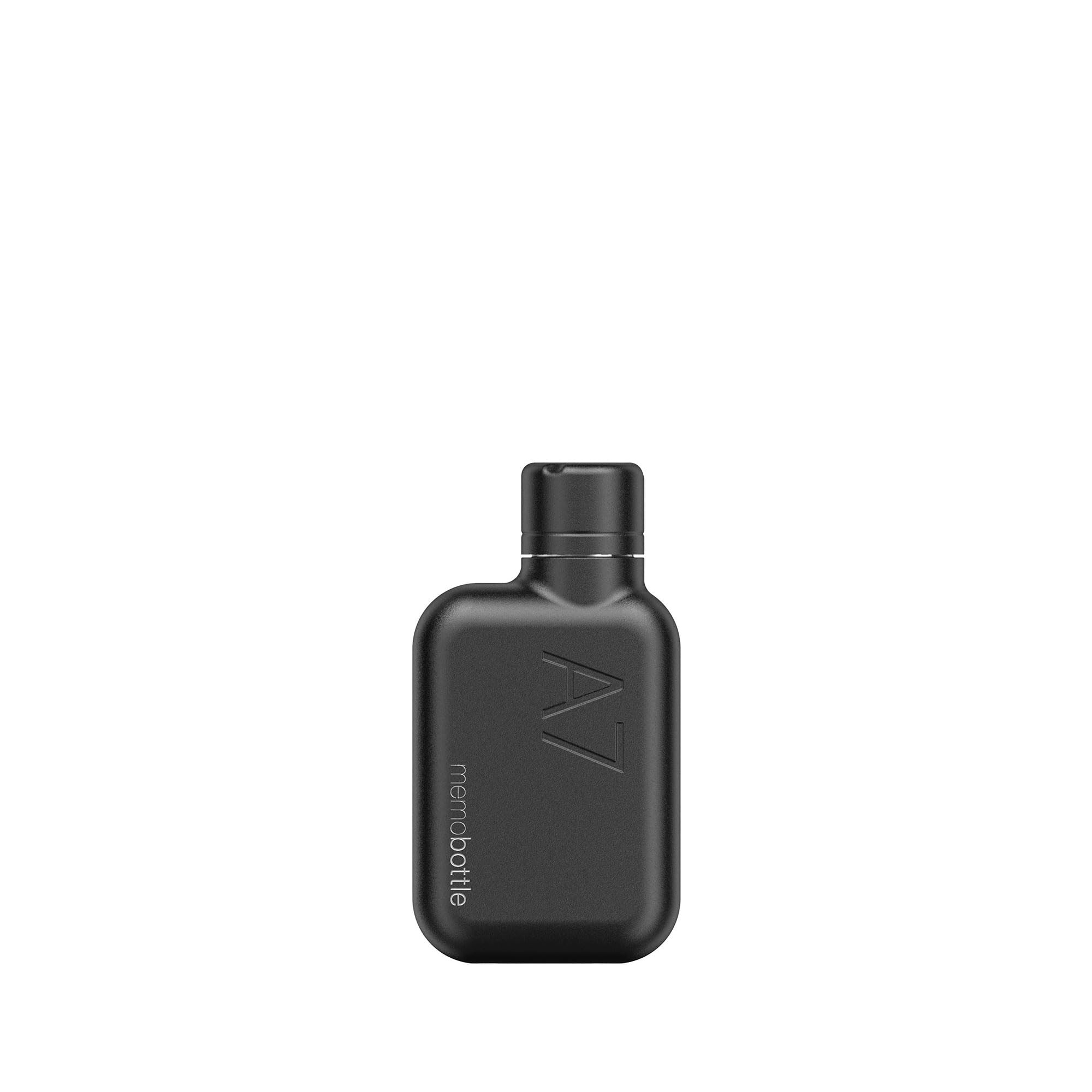 memobottle A6 Elegant BLACK | 16 oz / 500 ml | Stainless Steel Water Bottle for Modern, Gym & Travel Adventures