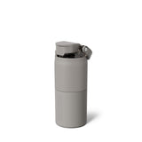 BrüMate Rise 25oz Water Bottle With 100% Leakproof Covered Silicone Straw | Insulated Stainless Steel Water Bottle | Cup-Holder Friendly | Fast Flow | Soft Sip Silicone Spout | BPA-Free (Sage)