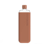 memobottle SLIM (Sea Mist) Bundle - 15oz (450ml) - Bottle, silicone sleeve & lid | Sleek, Slim & Flat Water Bottle for Bags & Laptops | BPA Free Tritan | Modern, Minimalist | Ideal for Daily Use