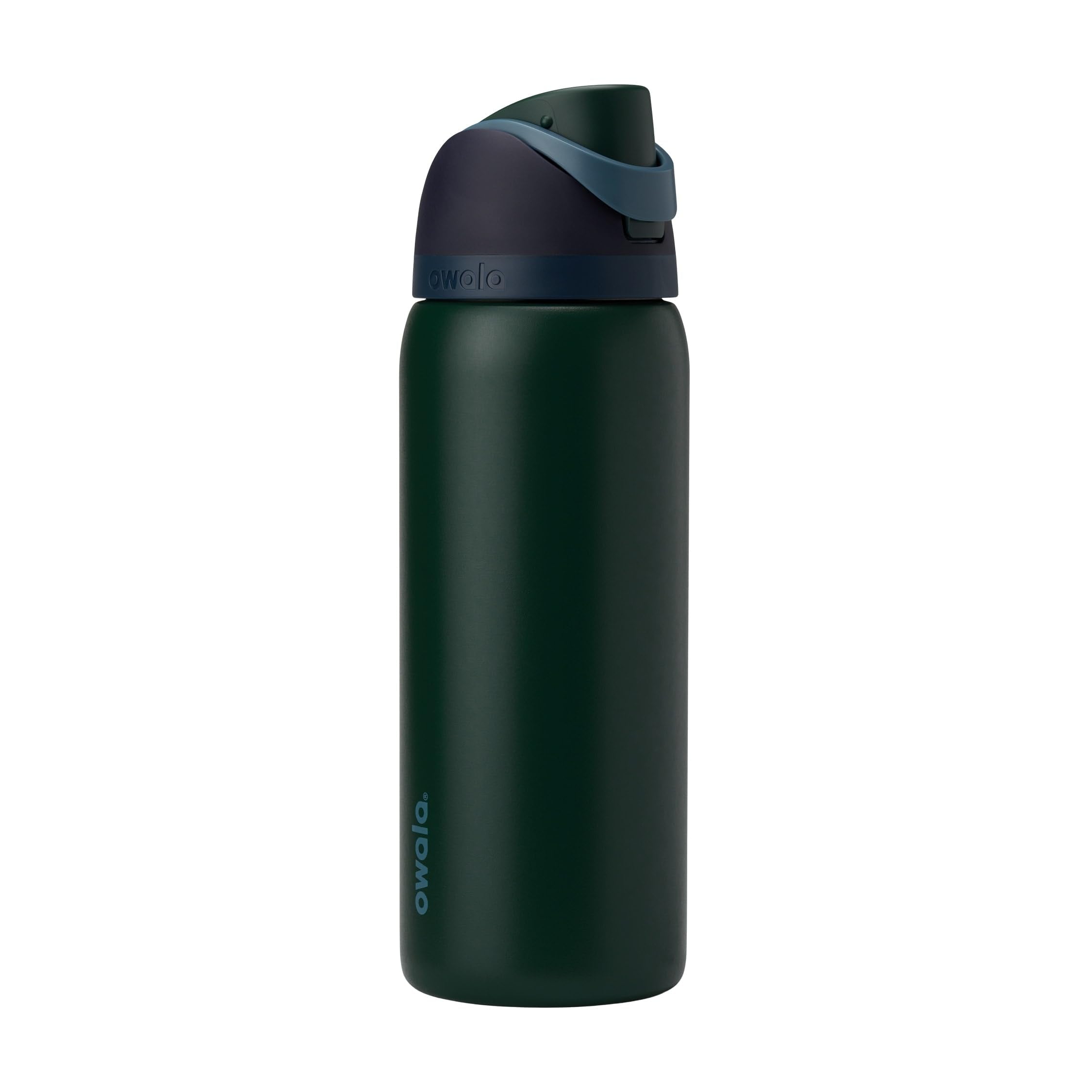Owala FreeSip Stainless Steel Water Bottle 24 oz Very, Very Dark