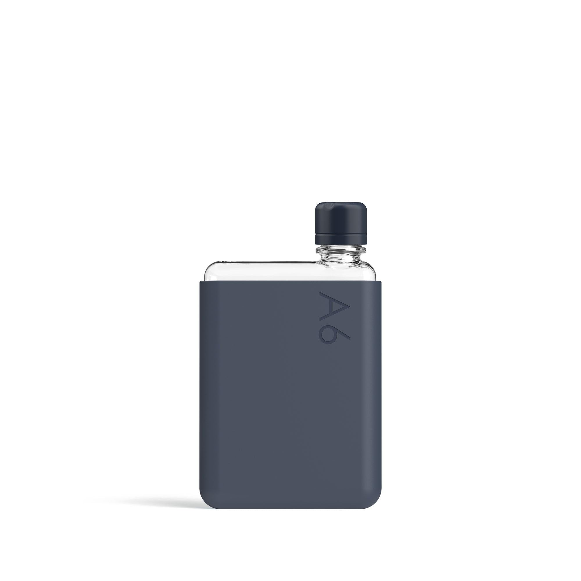memobottle SLIM (Sea Mist) Bundle - 15oz (450ml) - Bottle, silicone sleeve & lid | Sleek, Slim & Flat Water Bottle for Bags & Laptops | BPA Free Tritan | Modern, Minimalist | Ideal for Daily Use