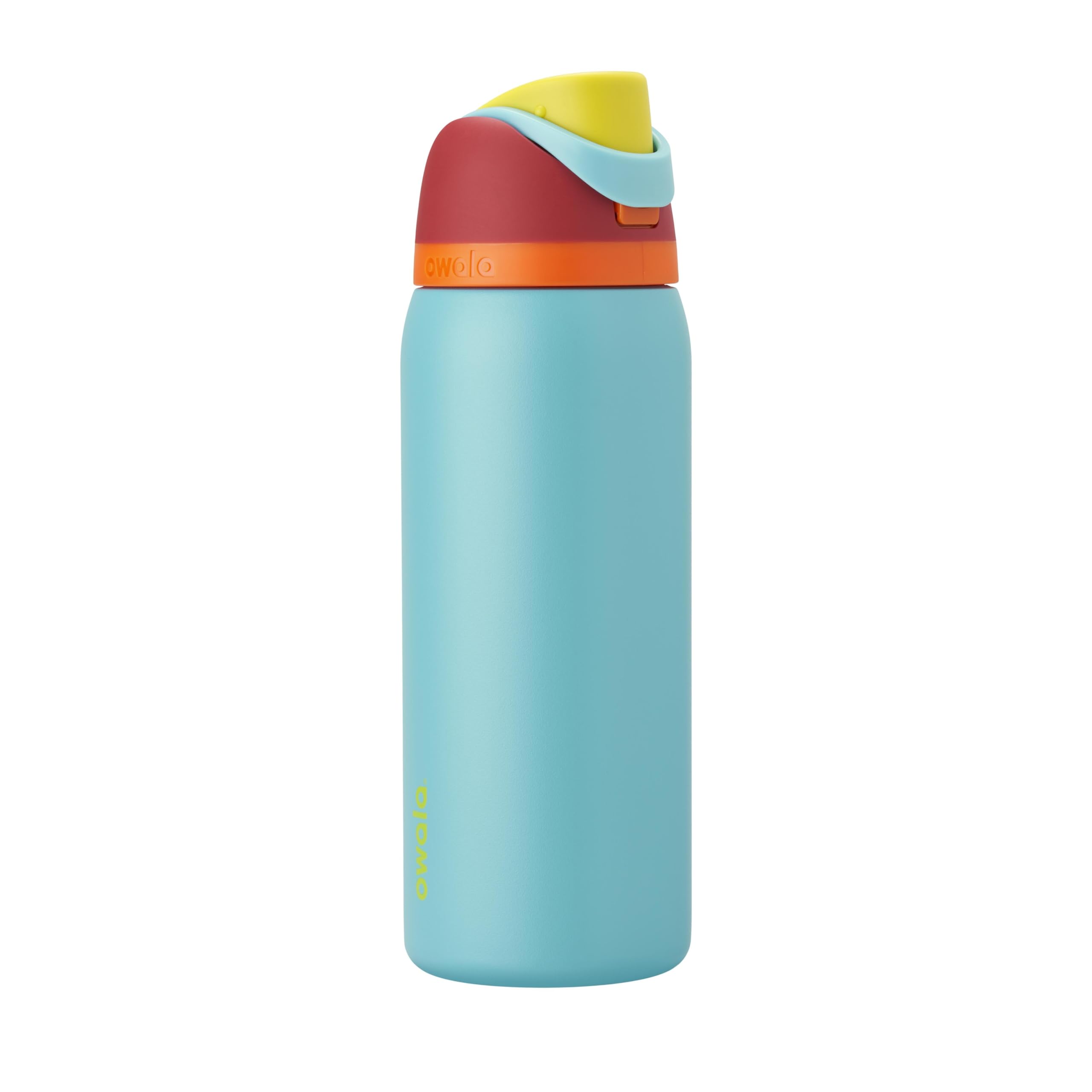 Owala FreeSip Stainless Steel Water Bottle 24 oz Very, Very Dark