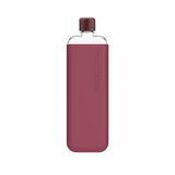 memobottle SLIM (Sea Mist) Bundle - 15oz (450ml) - Bottle, silicone sleeve & lid | Sleek, Slim & Flat Water Bottle for Bags & Laptops | BPA Free Tritan | Modern, Minimalist | Ideal for Daily Use