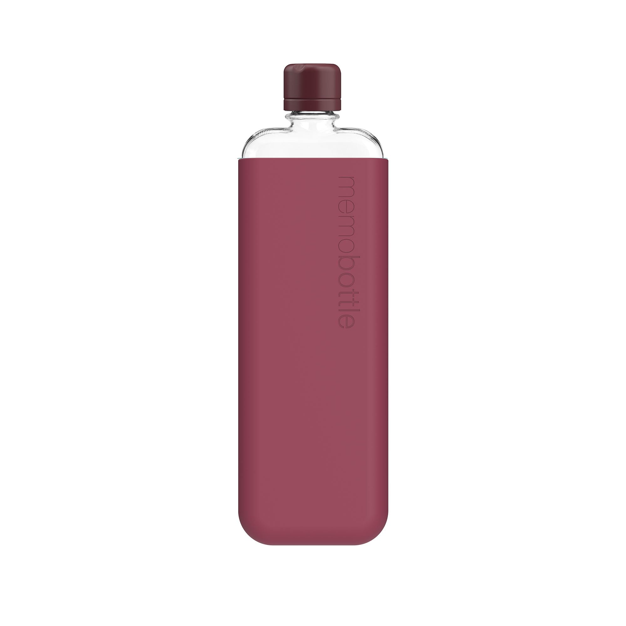 memobottle SLIM (Sea Mist) Bundle - 15oz (450ml) - Bottle, silicone sleeve & lid | Sleek, Slim & Flat Water Bottle for Bags & Laptops | BPA Free Tritan | Modern, Minimalist | Ideal for Daily Use