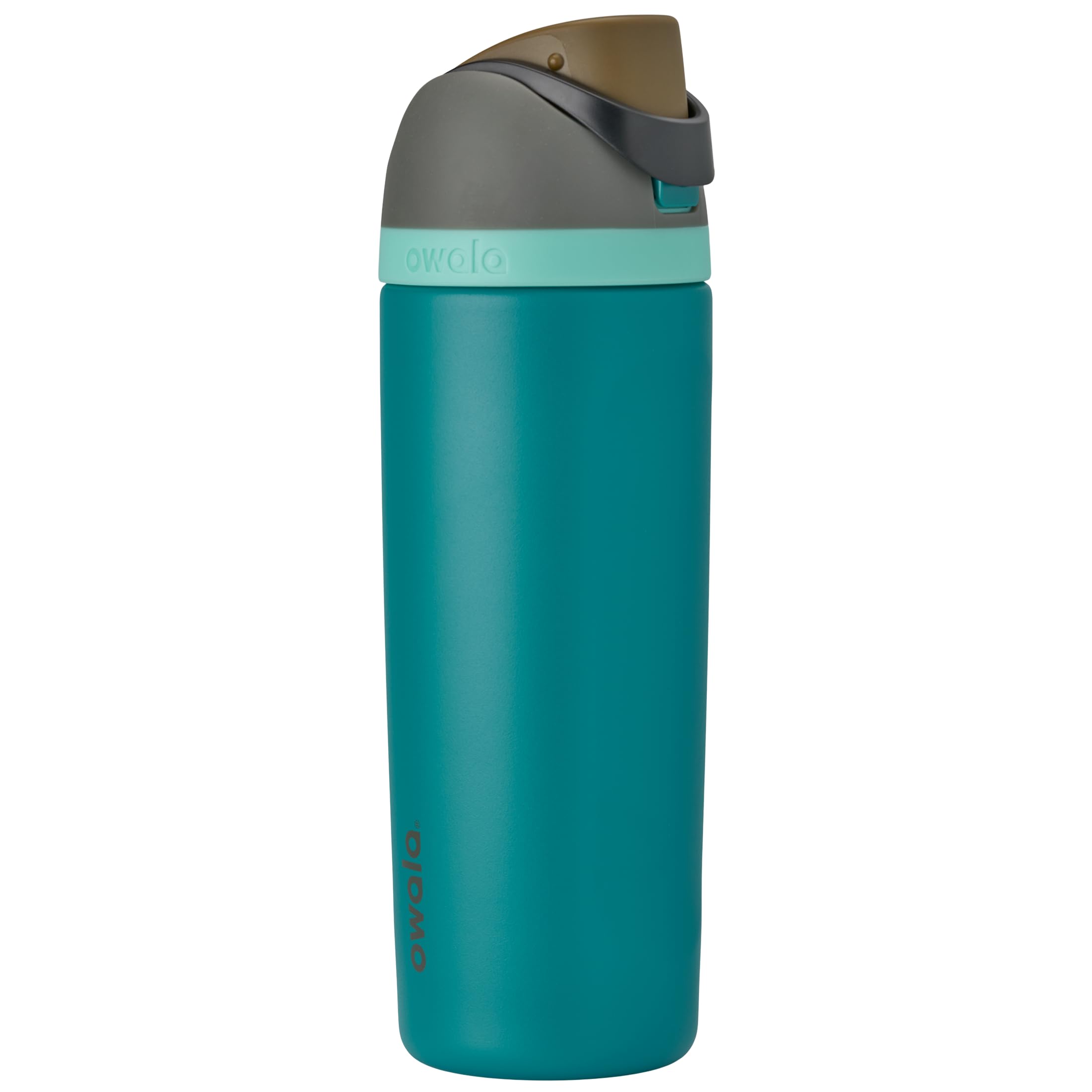 Owala FreeSip Stainless Steel Water Bottle 24 oz Very, Very Dark