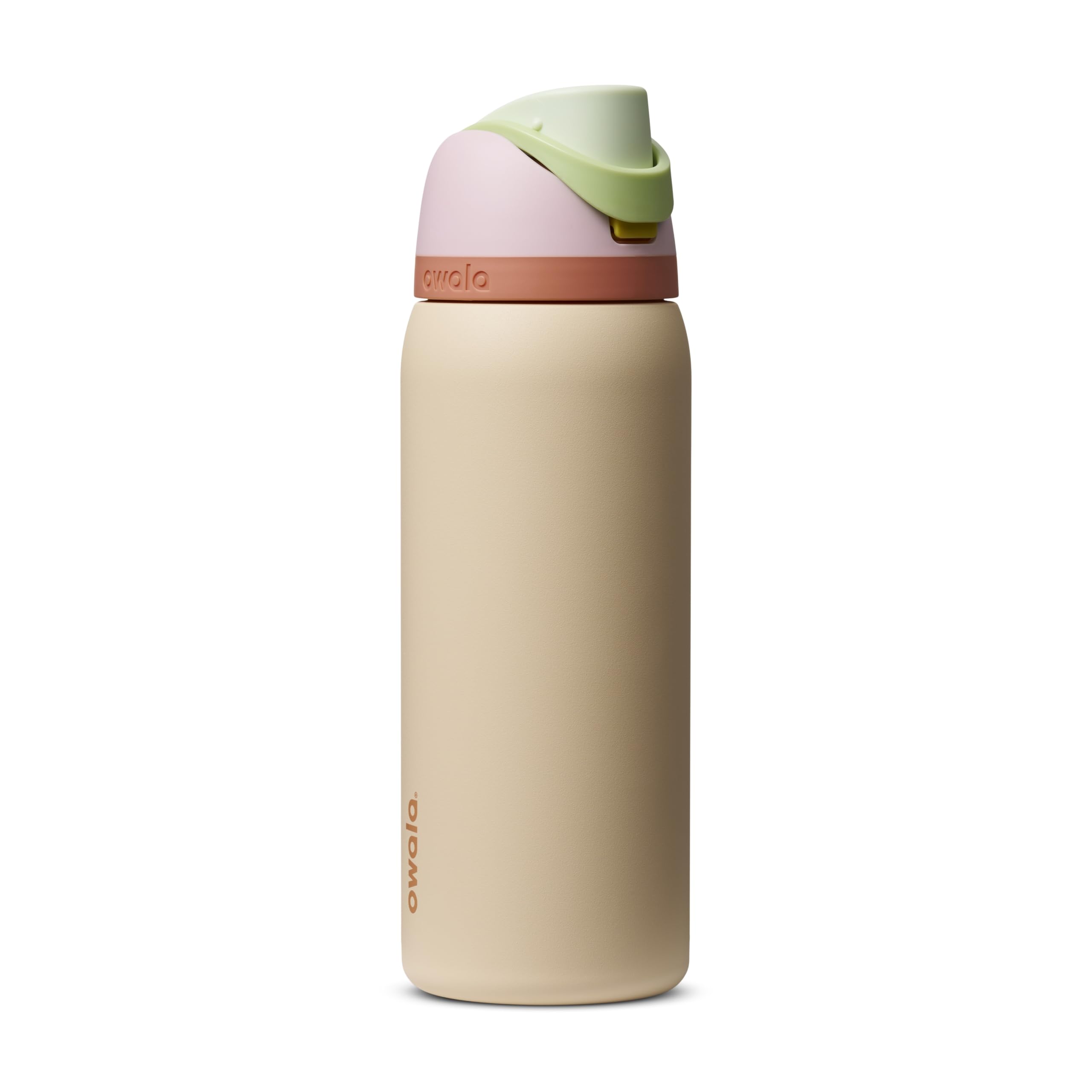 Owala FreeSip Stainless Steel Water Bottle 24 oz Very, Very Dark