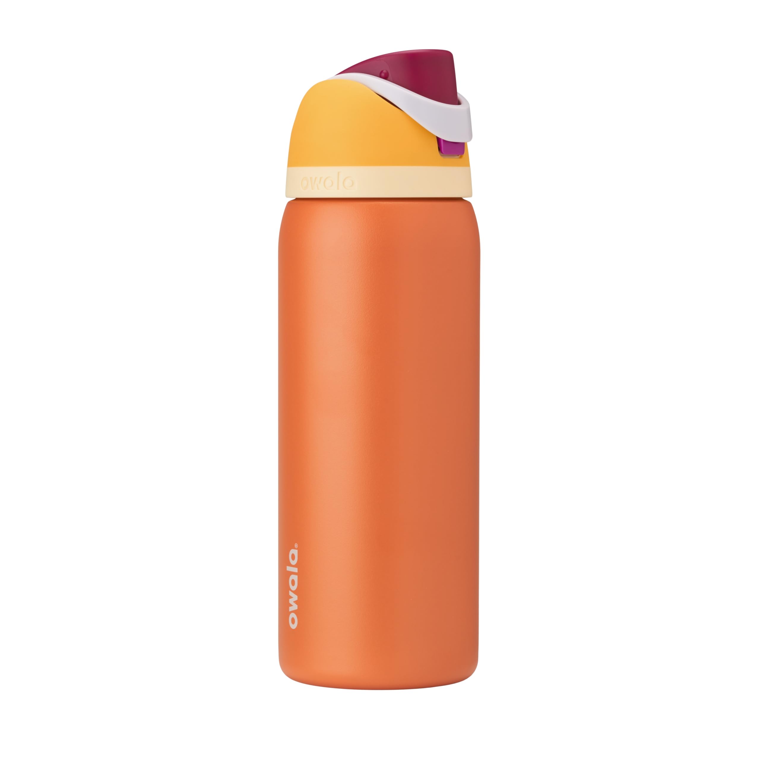 Owala FreeSip Stainless Steel Water Bottle 24 oz Very, Very Dark