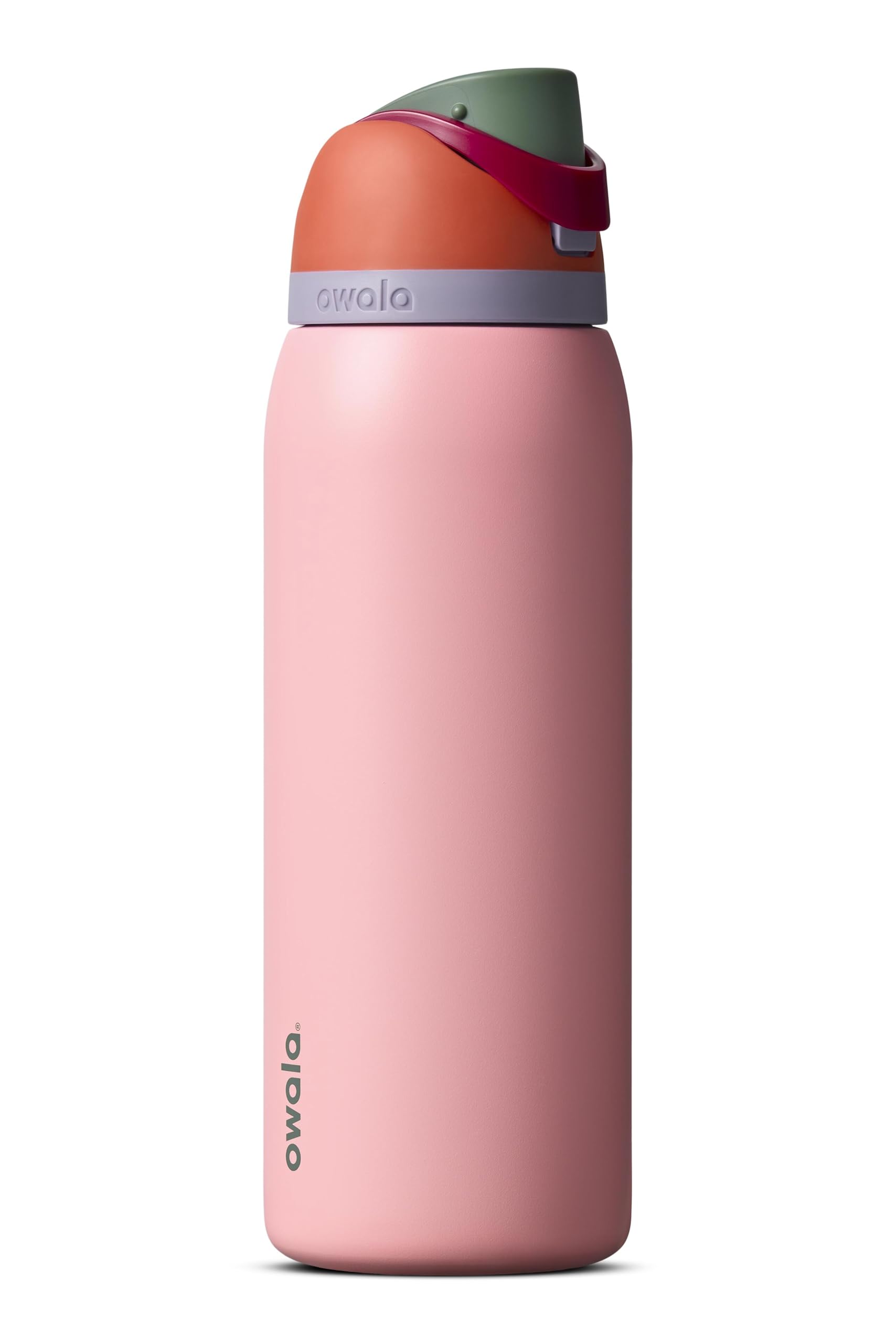 Owala FreeSip Stainless Steel Water Bottle 24 oz Very, Very Dark