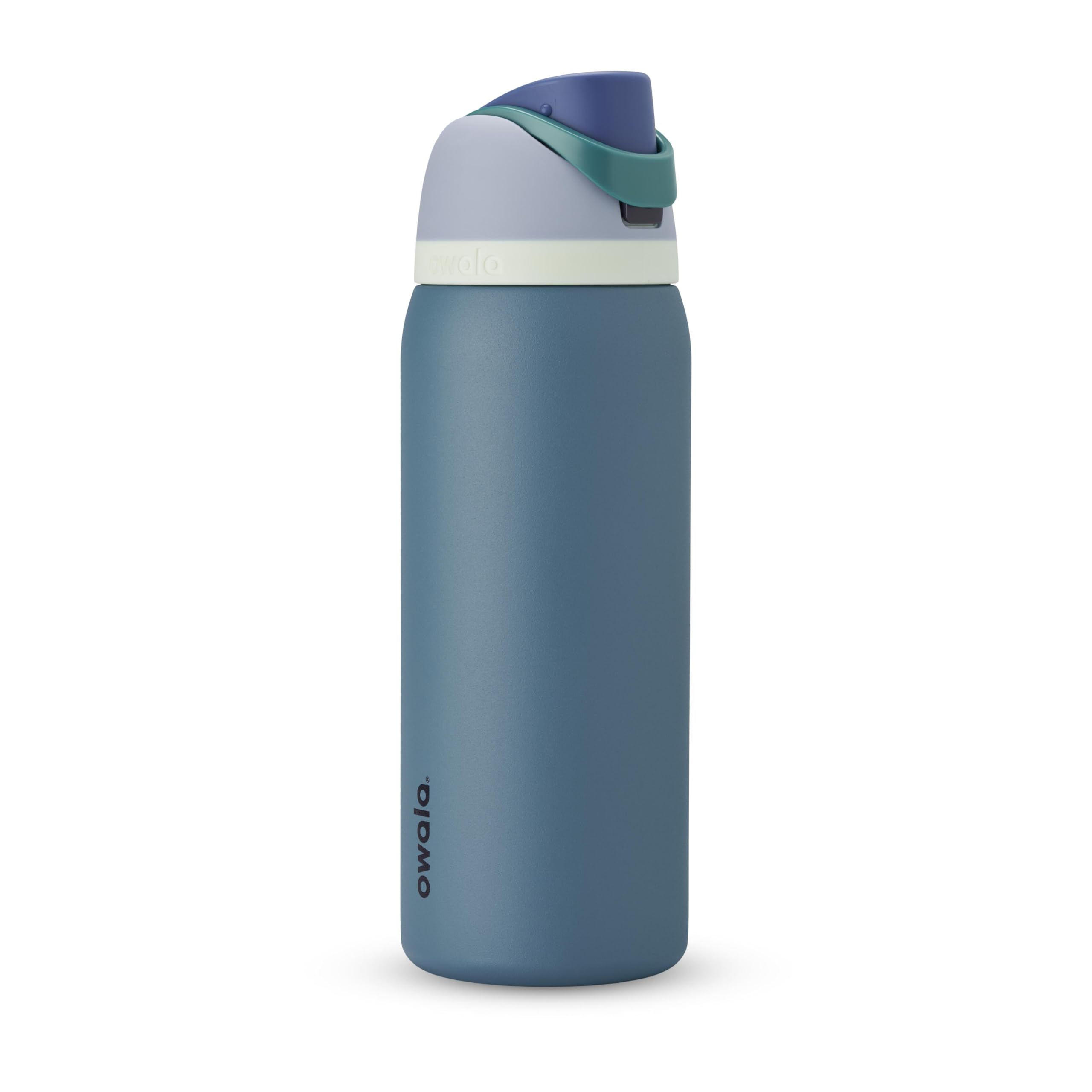 Owala FreeSip Stainless Steel Water Bottle 24 oz Very, Very Dark