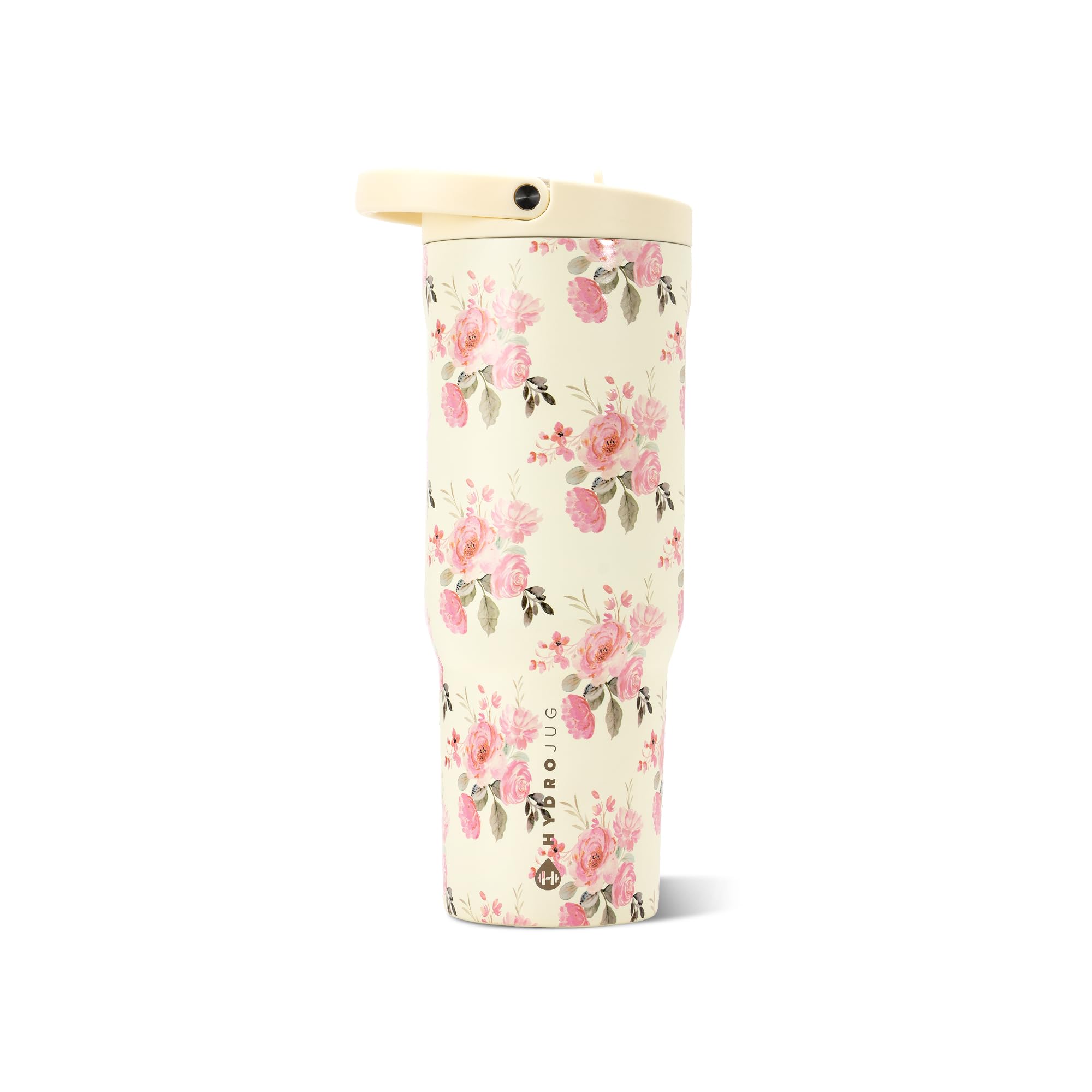 HydroJug Sport 20 oz Insulated Stainless Steel Water Bottle, Primrose