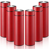 Tioncy 6 Pcs Stainless Steel Water Bottle 16.9 oz Insulated Water Bottle Skinny cup Portable Slim Flask Travel Mug for Purse Lunch Bag Coffee Tea Drink Office Sports Indoors & Outdoors(Mixed)