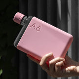 memobottle A6 (Cherry blossom) Bundle - 12oz (375ml) - Bottle, silicone sleeve & lid | Compact Water Bottle For Bags & Small Pockets | BPA Free Tritan | Modern, Minimalist | For Gym & Work